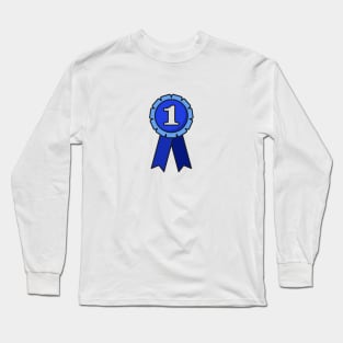 First Prize Ribbon Icon Long Sleeve T-Shirt